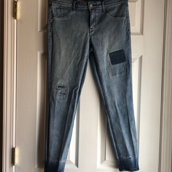 Mossimo Ripped and Patched Jeans - Picture 1 of 6